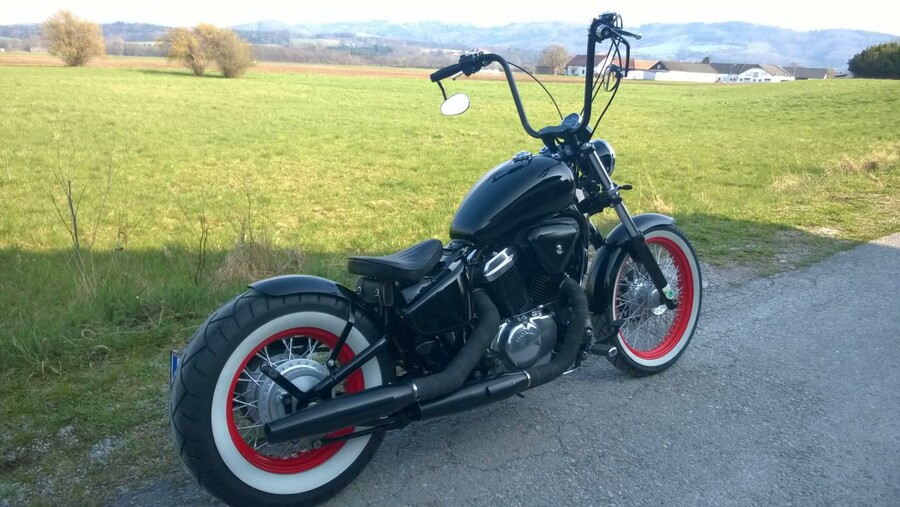 honda vt600 bobber