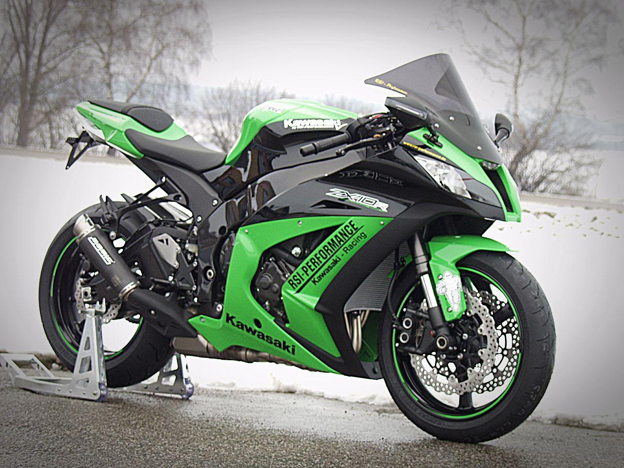 Кавасаки ниндзя zx10r West