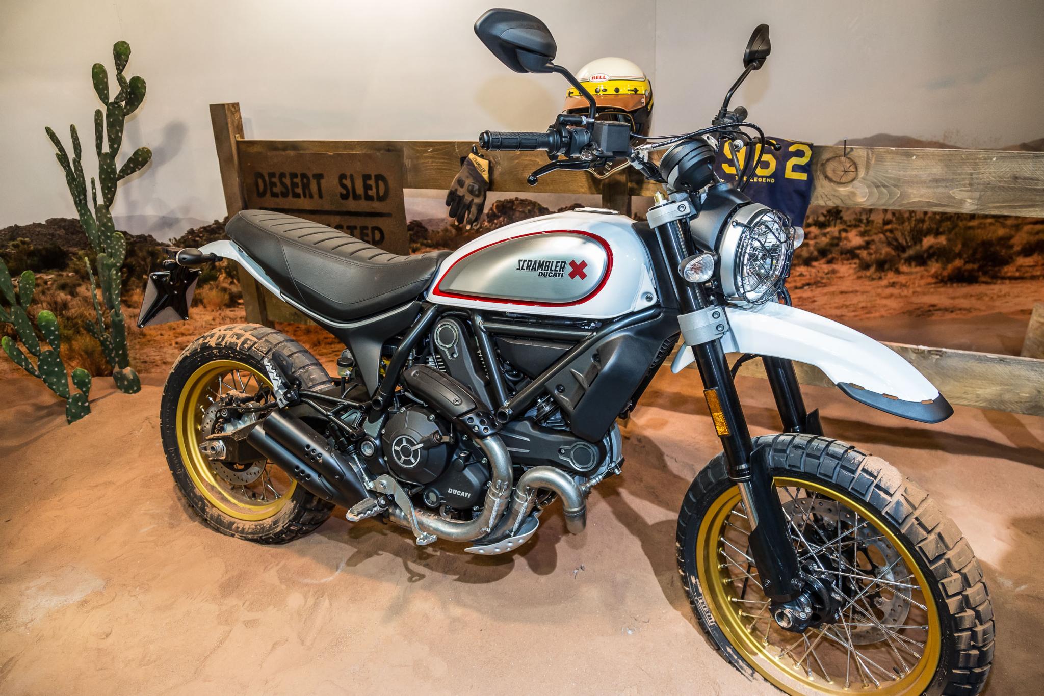 Ducati Desert Sled Scrambler Photos