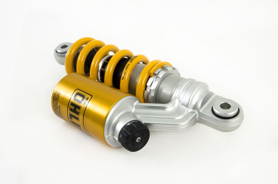 Öhlins-Komponenten auf der Honda MSX 125.