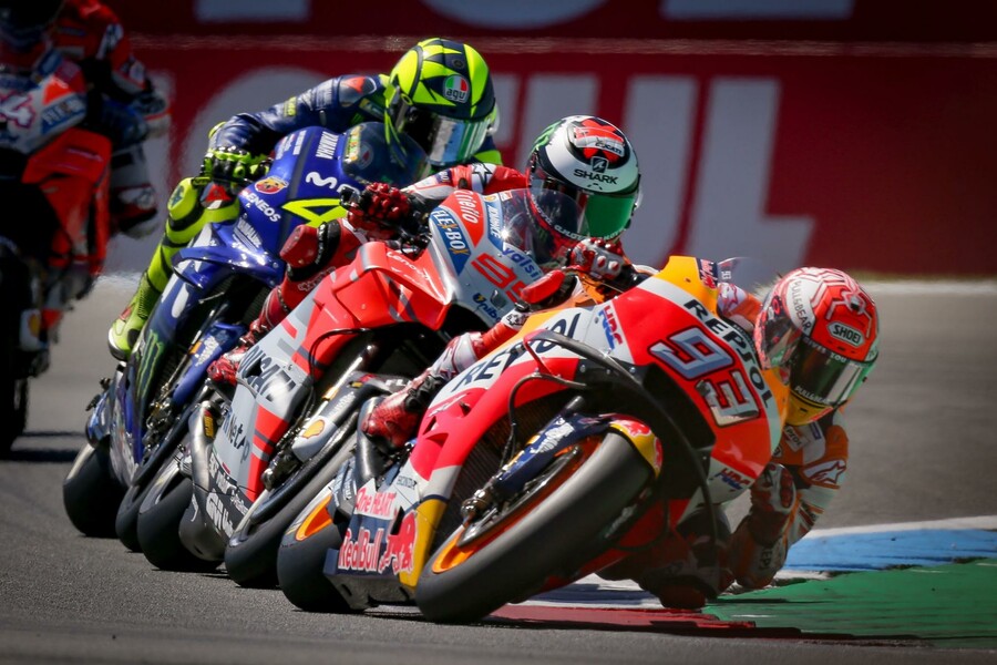 MotoGP Assen 2018 - spanisches Podium nach gnadenlosem Rennen