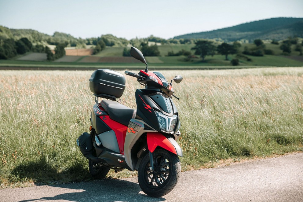 TVS NTORQ 125 Race Edition 2024 Test - Bild 46