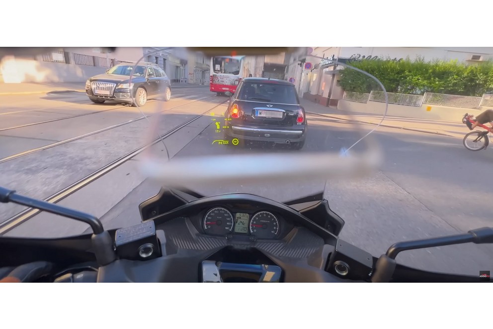 Tilsberk DVision HUD za motoristične čelade - različica 2.0 na testu - Slika 2