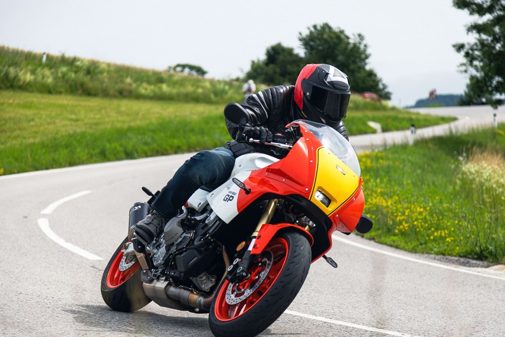 Yamaha XSR900 GP 2024 Test on the Country Road - Image 32