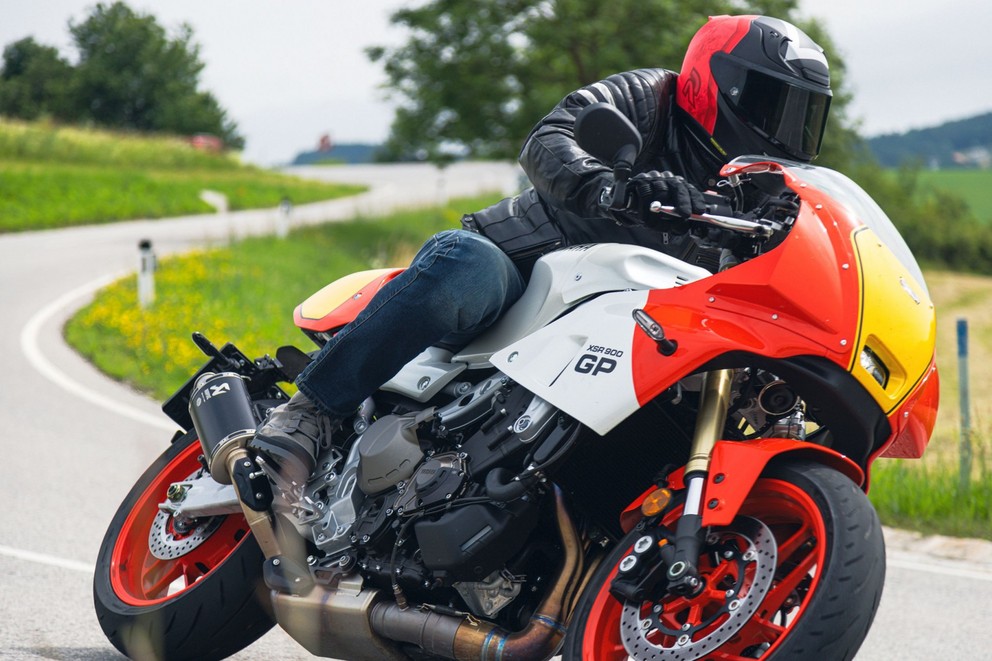 Yamaha XSR900 GP 2024 Test on the Country Road - Image 50