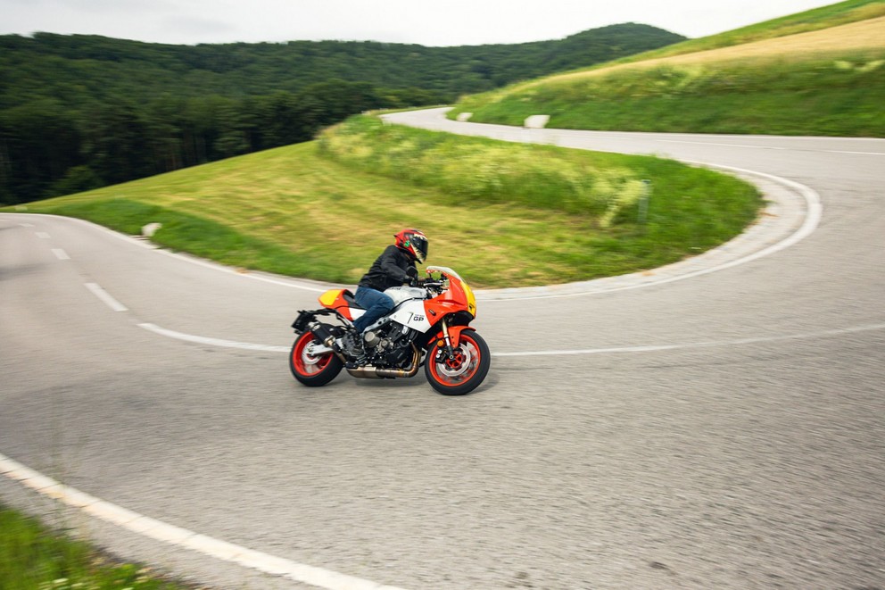 Yamaha XSR900 GP 2024 Test on the Country Road - Image 22