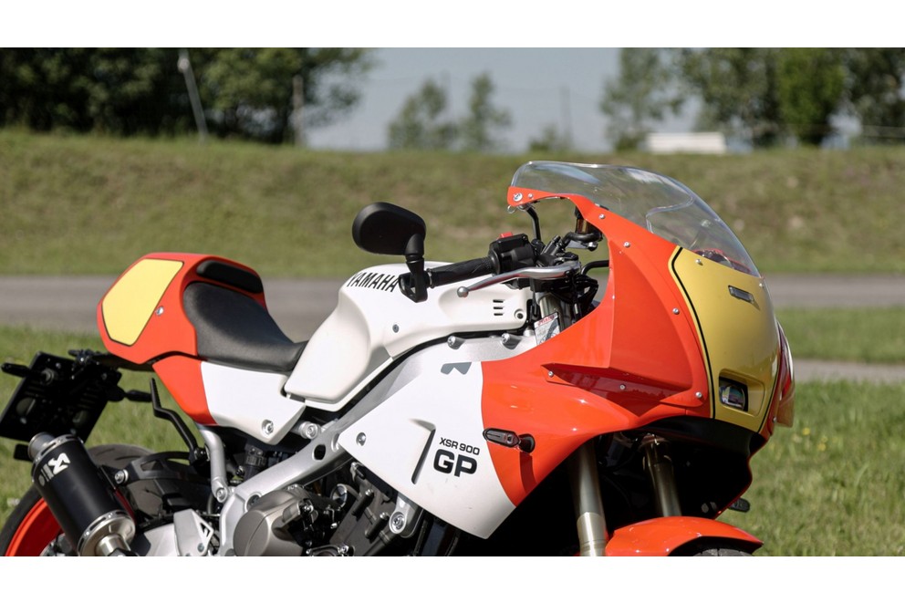 Yamaha XSR900 GP 2024 Test on the Country Road - Image 27