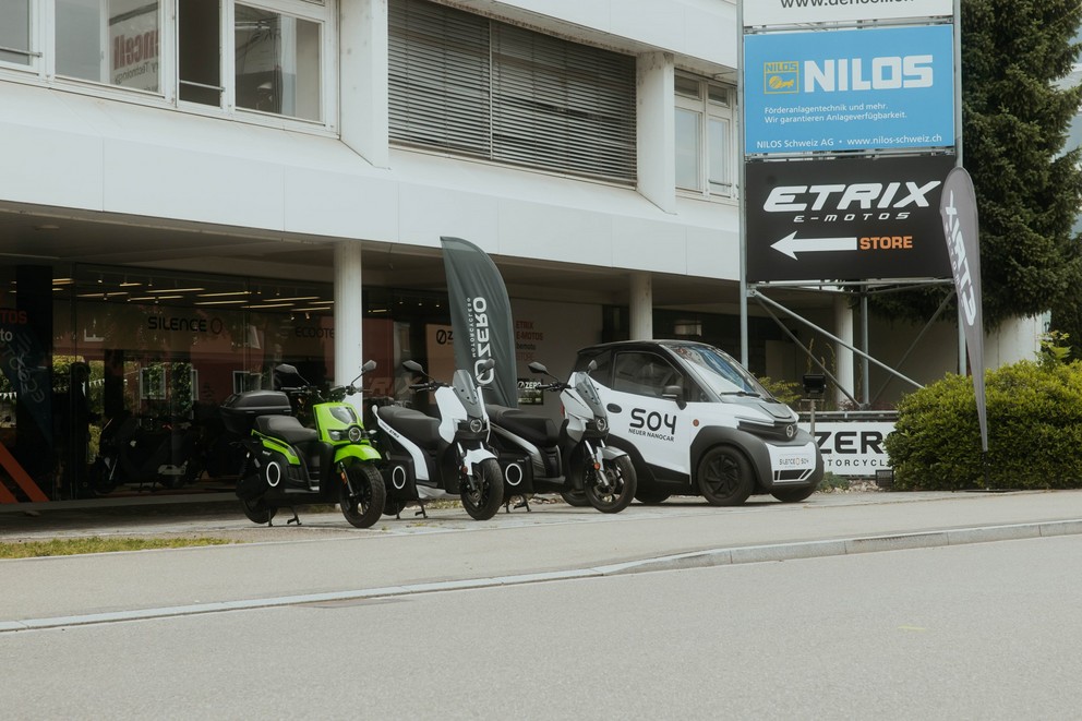 Spanish Electric Scooter Silence S01 - Test Ride in Zurich at ETRIX E-Motos - Image 7