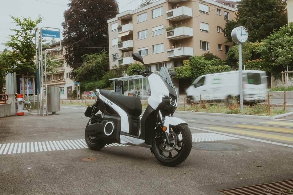 Španělský elektrický skútr Silence S01 - Testovací jízda v Curychu u ETRIX E-Motos - Obrázek 20