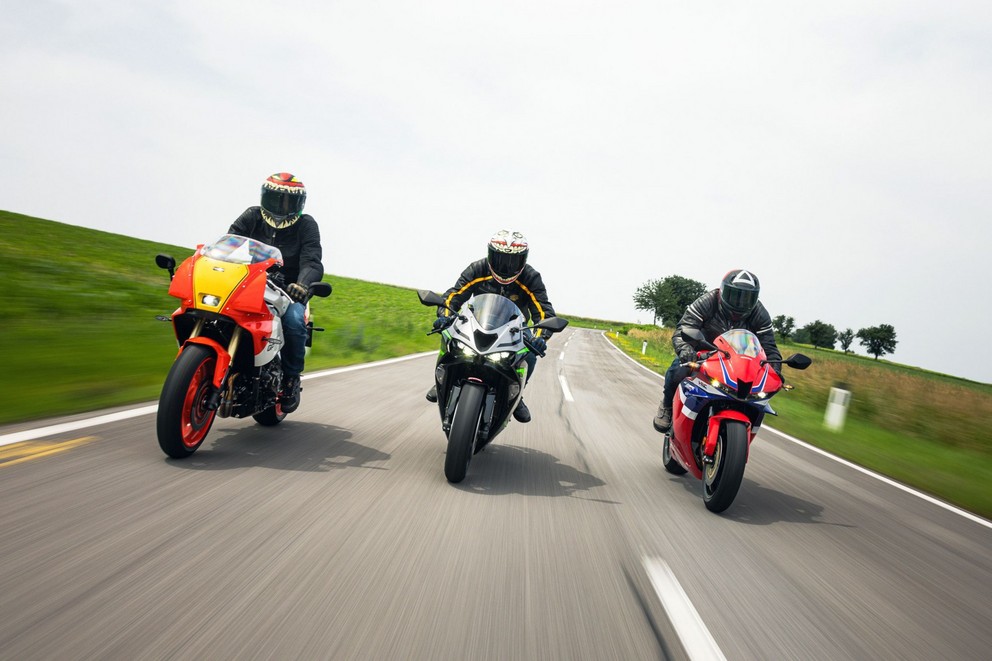 Yamaha XSR900 GP vs. Honda CBR600RR vs. Kawasaki Ninja ZX-6R - Imagen 15