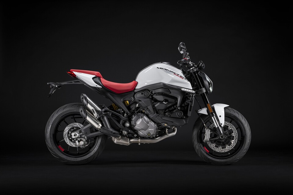 Ducati Monster 2024 erstrahlt nun auch in Weiß!